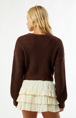 Snug Waffle Knit Sweater image number 4