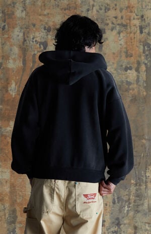 Black Buckin Bronco Full Zip Hoodie image number 4