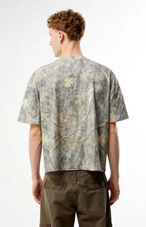 Premiere Camo Cropped Boxy T-Shirt image number 4