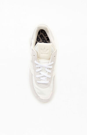 adidas Originals RETROPY F2 UNISEX - Trainers - white/off-white
