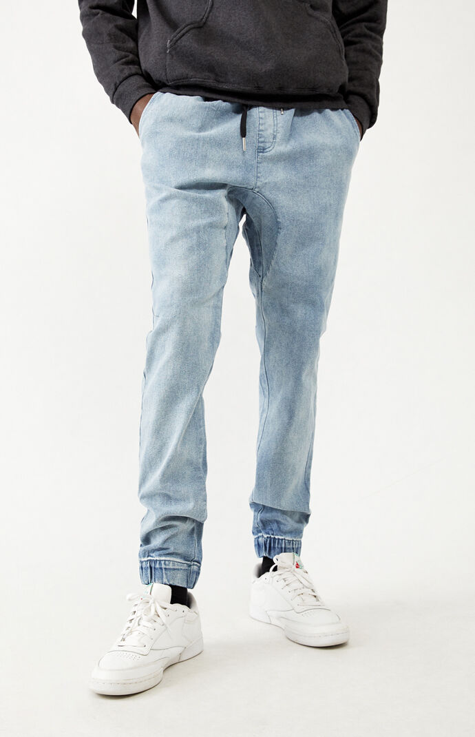Vintage Denim Jogger Pants
