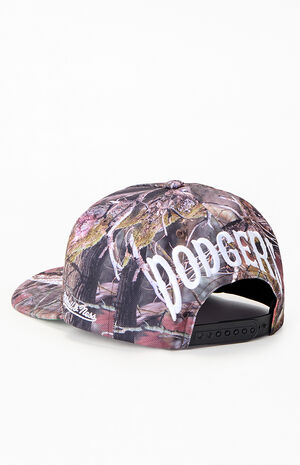 LA Dodgers Camo Snapback Hat image number 3