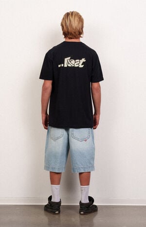 Black Linear Lam T-Shirt image number 5