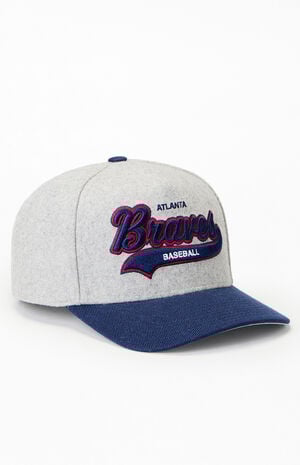 MLB Atlanta Braves Tail Sweep Pro Snapback Hat image number 1