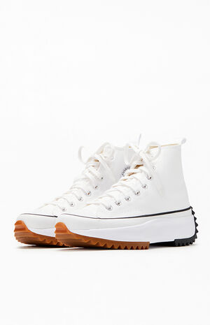 White Run Star Hike High Top Sneakers image number 2