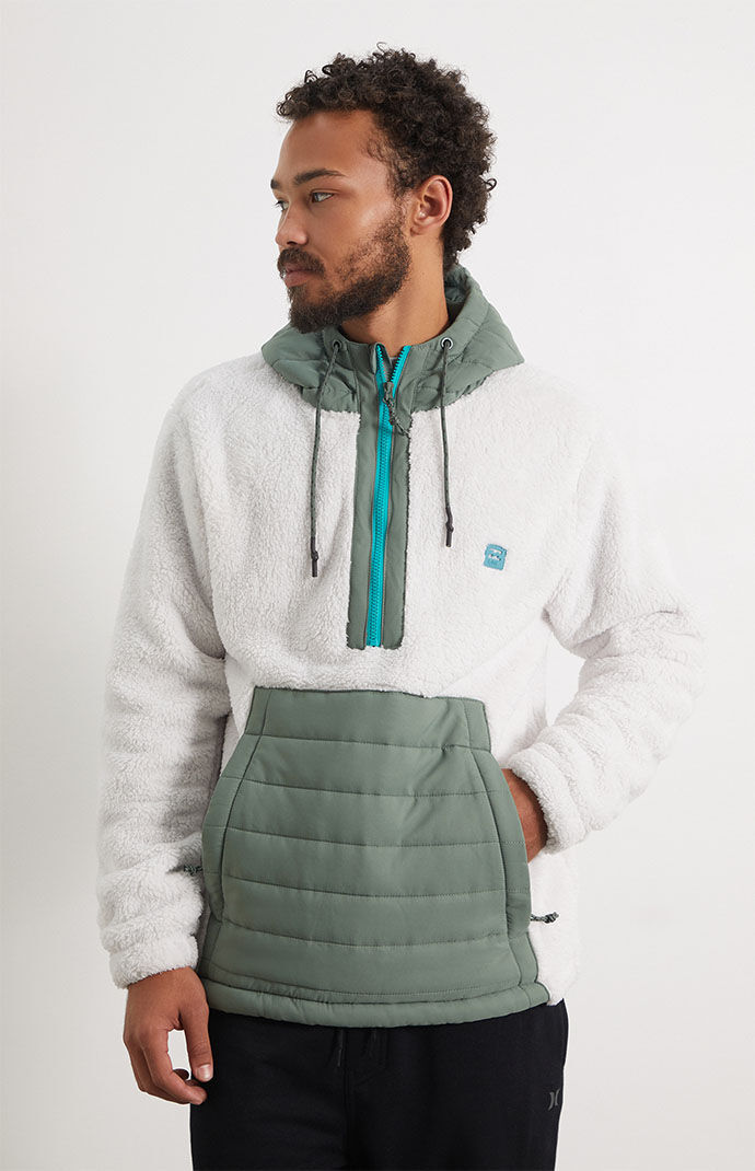 Billabong badger half zip hot sale hoodie