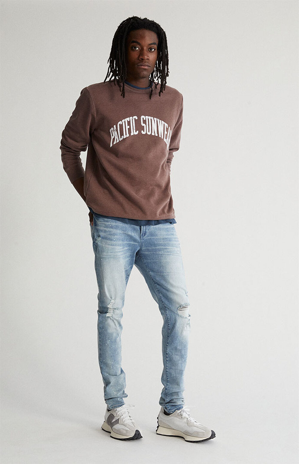 pacsun stacked skinny