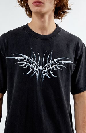 Cyber Wing Oversized T-Shirt image number 3
