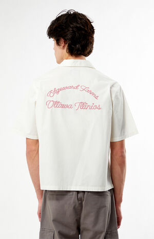 Farms White Woven Camp Shirt&nbsp; image number 4
