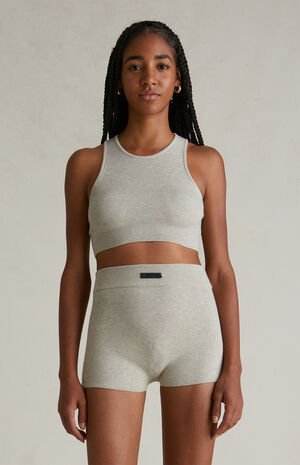 Women's Timber Knit Boxer Shorts image number 3