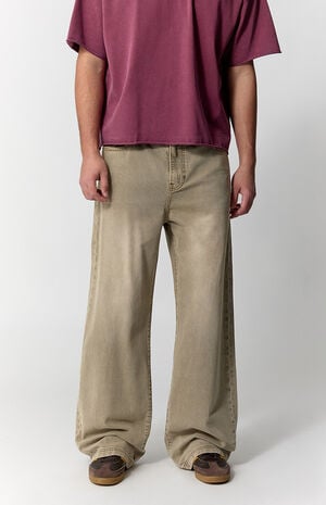 Blake Extreme Baggy Jeans Tan image number 2