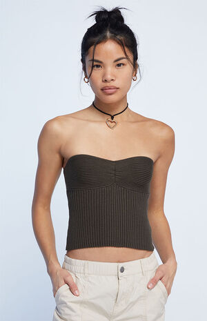 Sweater Tube Top image number 2