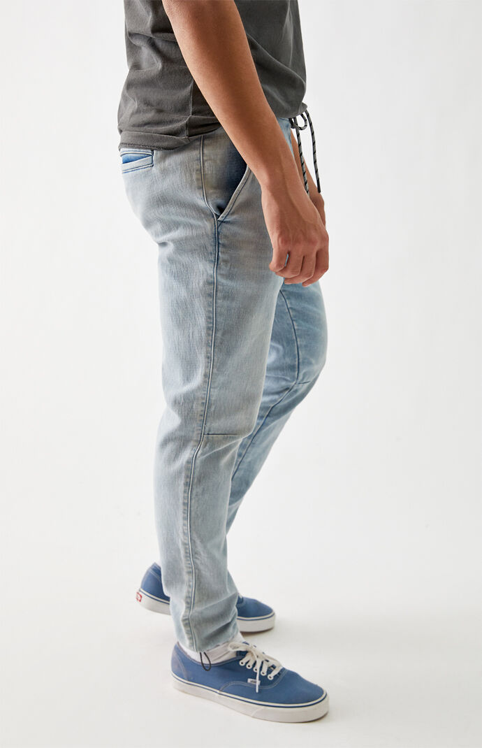 Brixton Light Wash Jogger Pants