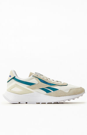 White & Turquoise CL Legacy Shoes image number 2