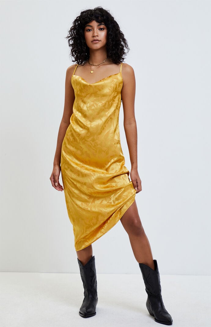 Cowl Neck Dress
