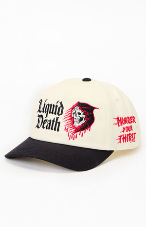 Liquid Death Roscoe Snapback Hat image number 4