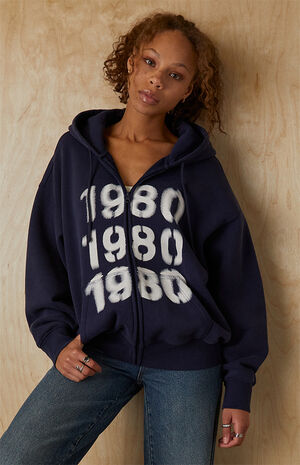1980 Repeat Full Zip Hoodie image number 1