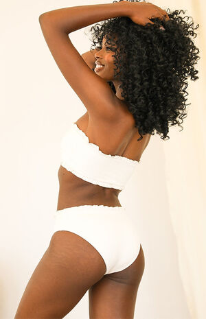 White Kiara Bikini Bottom image number 2