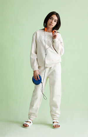 Chenille Logo Crew Neck Sweatshirt image number 2