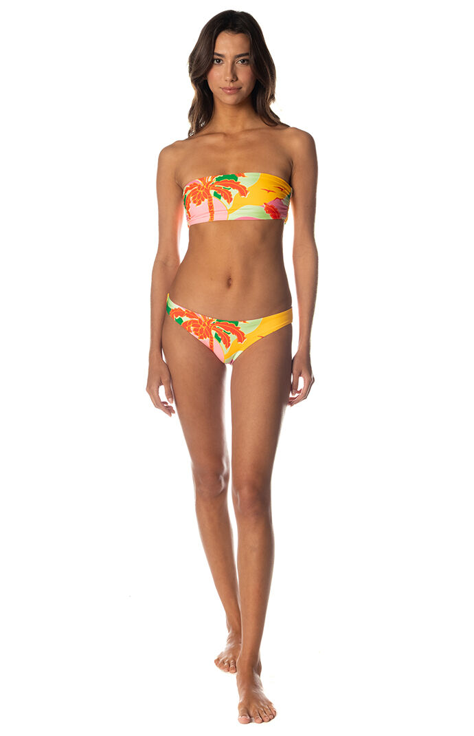 Maaji Tropical Tiffany Reversible Bandeau Bikini Top