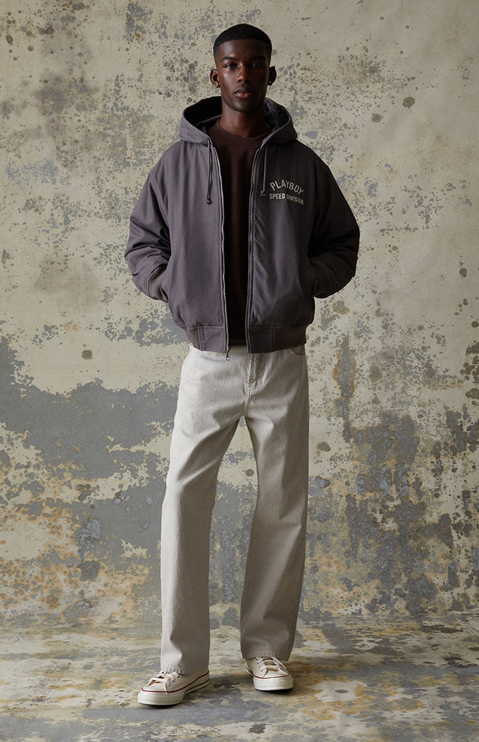 Pacsun x playboy faux fur coach jacket store