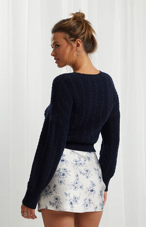 Beverly & Beck Fawn Cable Stitch Sweater | PacSun