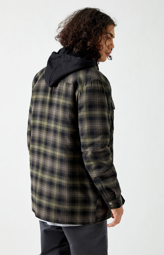 Hooded Flannel Shacket