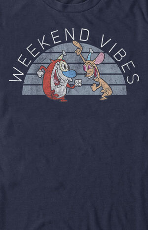 Ren And Stimpy Weekend T-Shirt image number 2