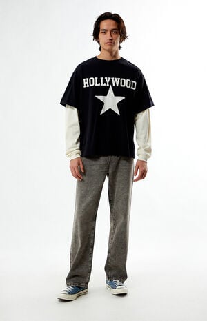 Hollywood 2fer Long Sleeve T-Shirt image number 4