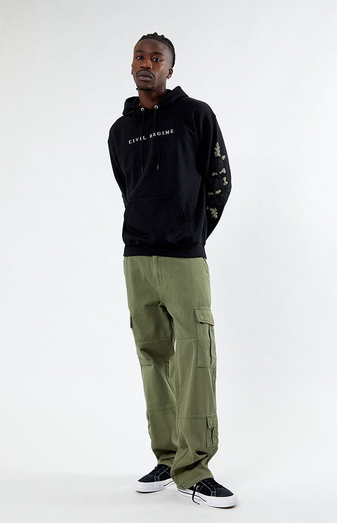 Civil Champion Black Rose Hoodie PacSun