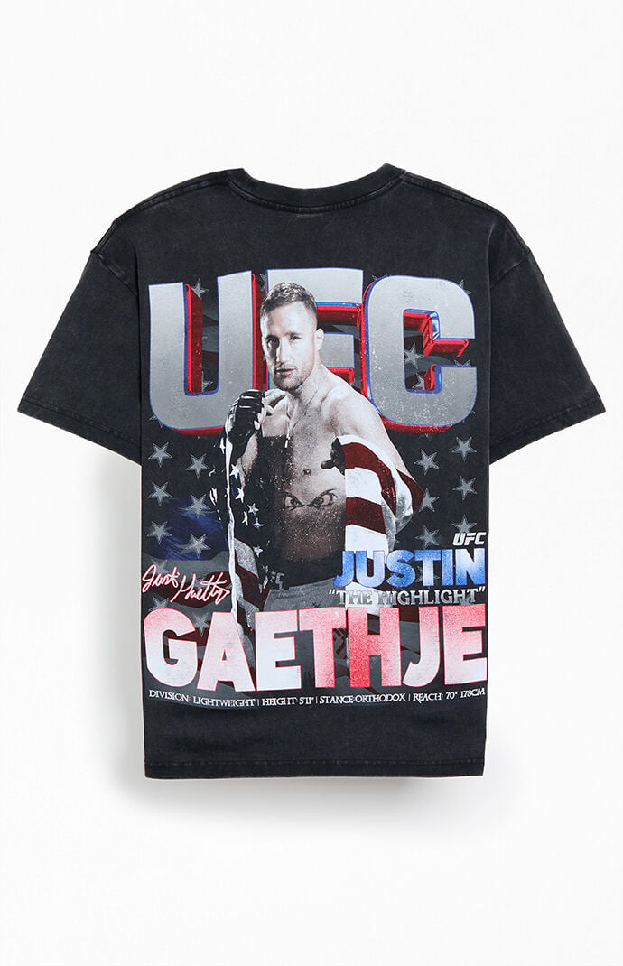 UFC Gaethje Wraps Oversized T-Shirt
