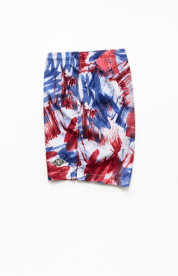 Paintbrush 17" Swim Trunks