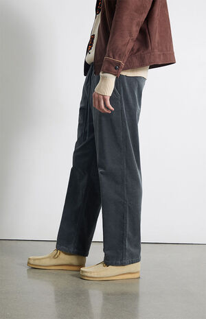 Green Corduroy Trouser Pants image number 3