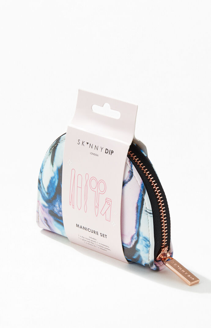 Skinny Dip Marble Manicure Set Pacsun