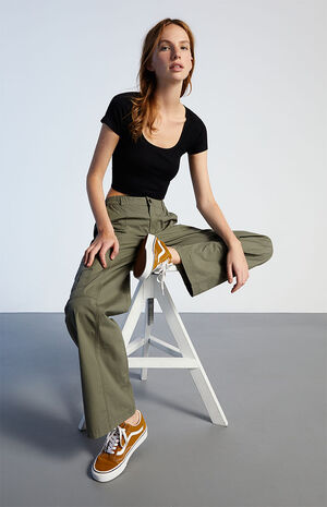Lightweight Low Rise '90s Pants image number 1
