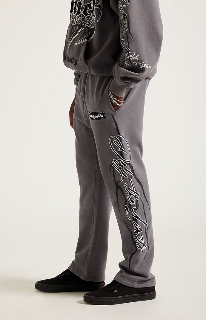 Pacsun Untamed Fleece Straight Leg Sweatpants