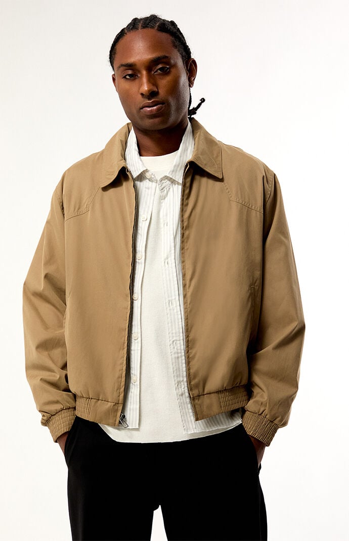 Pacsun Soft Brushed Canvas Zip Jacket