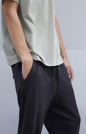 Jet Black Comfort Performance Jogger Sweatpants image number 6