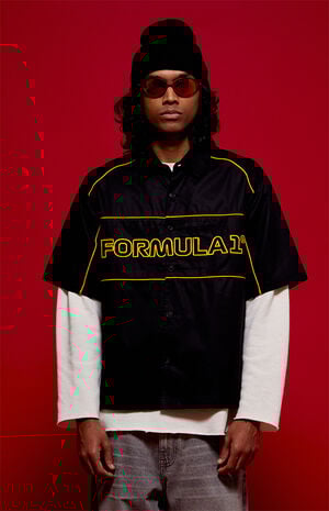 x Pacsun Abu Dhabi Button Front Shirt image number 1