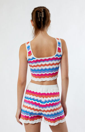 Wilma Pointelle Knit Tank Top image number 4