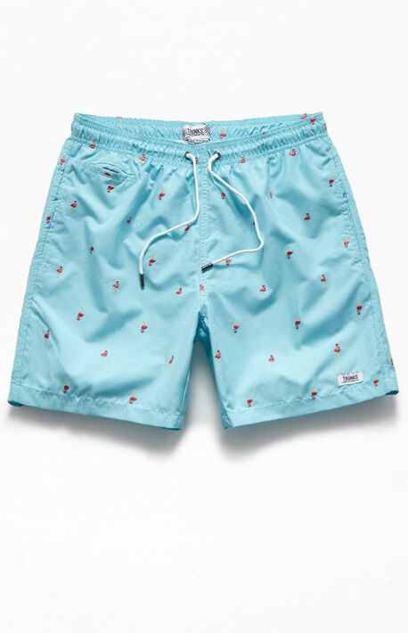 Flamingo 16" Swim Trunks