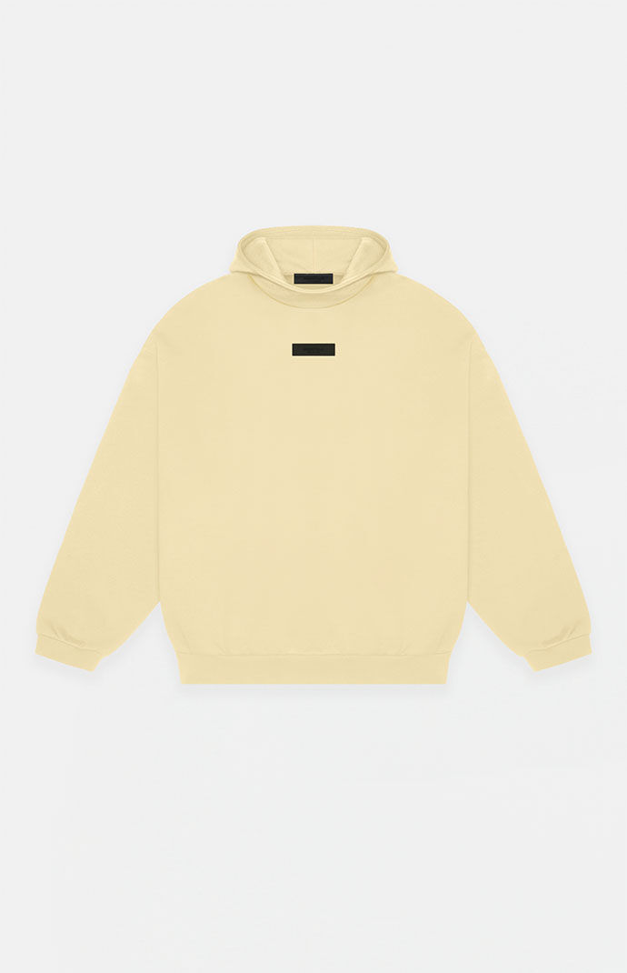 Fear of God Essentials Garden Yellow Hoodie PacSun