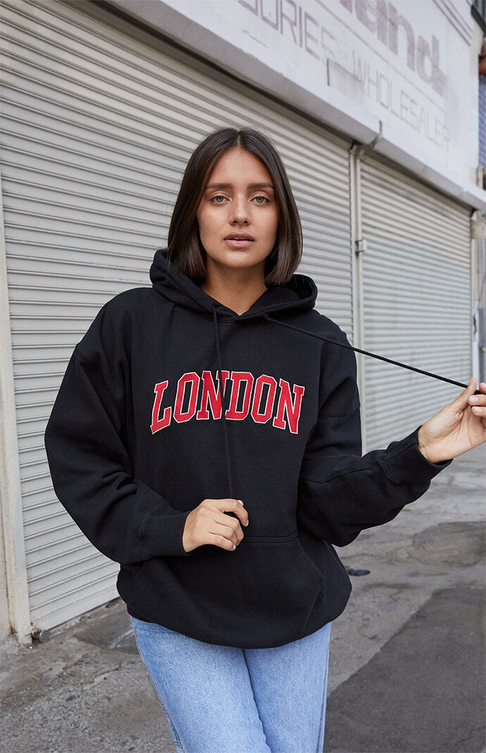 Black hoodie pacsun outlet