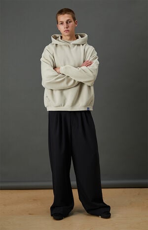 Moonstruck Vintage Wash Heavyweight Oversized Fleece Hoodie image number 2