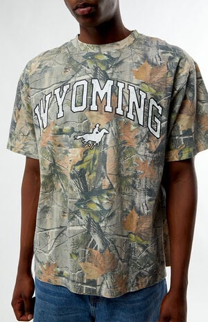 Wyoming Camo Tree T-Shirt image number 2
