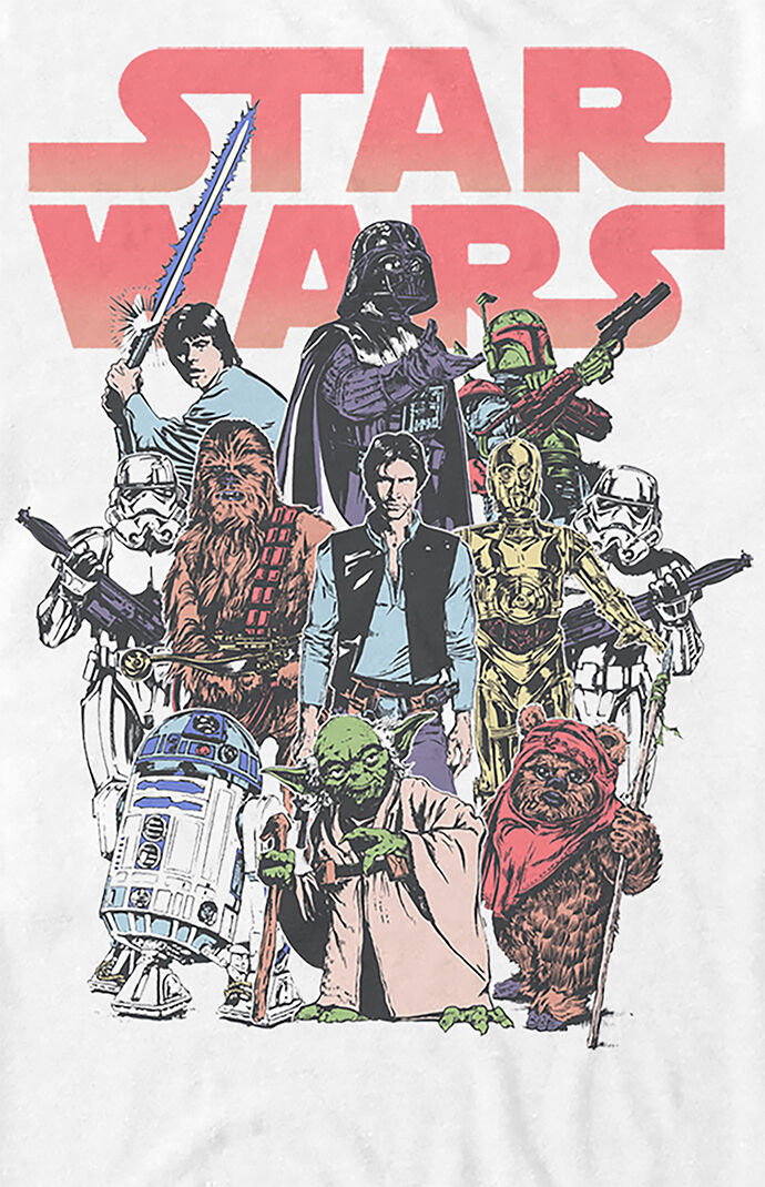 Pacsun star wars shirt online