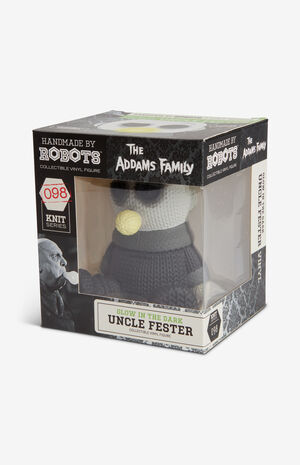 The Addams Family Uncle Fester 098 Knit Series Vinyl Figure image number 6