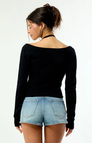 Talia Layered Long Sleeve Sweater image number 4