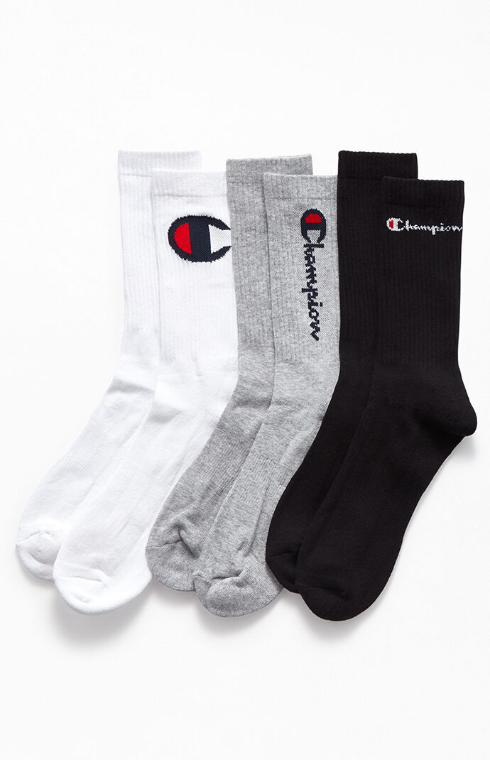 champion grey socks
