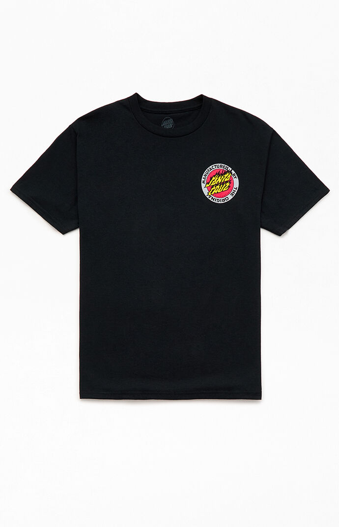 Santa Cruz Kids Flame Ringed Dot T-Shirt